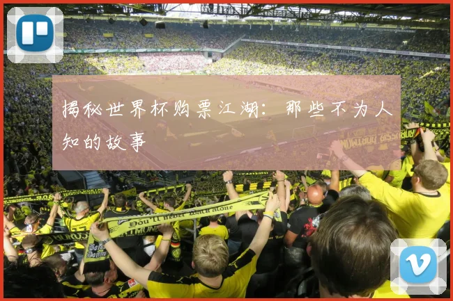 揭秘世界杯购票江湖：那些不为人知的故事